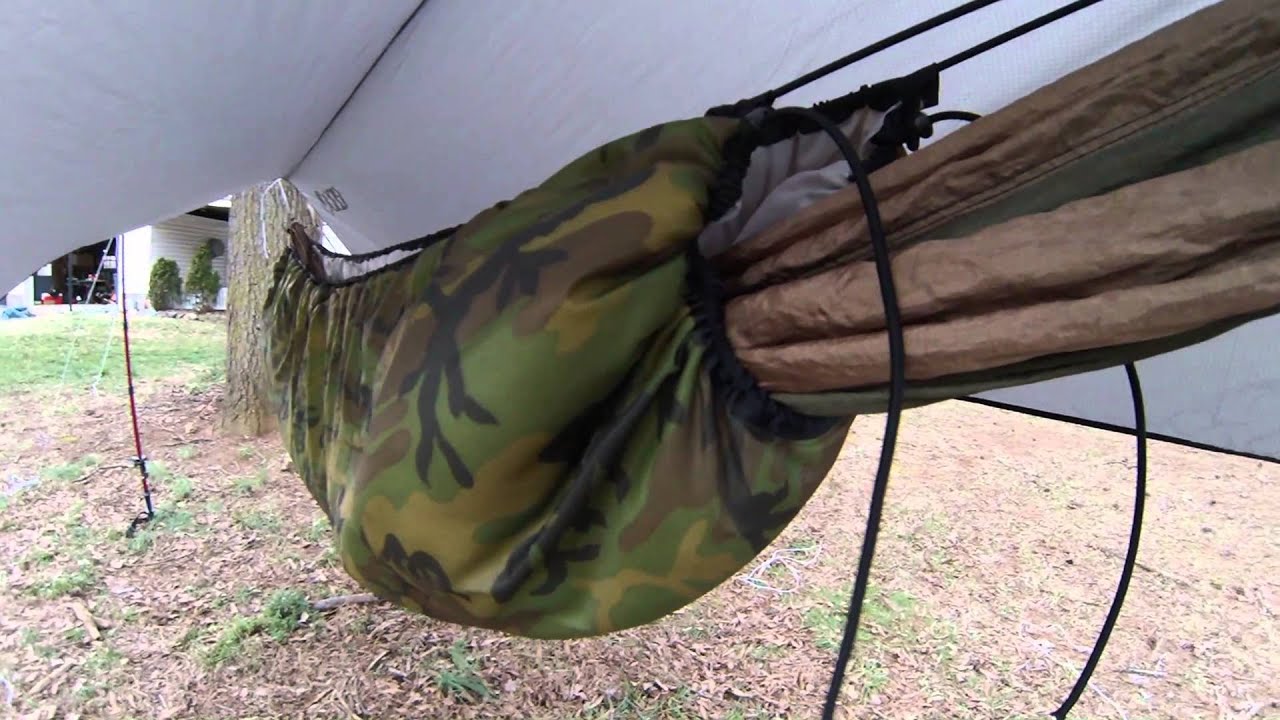 My DIY hammock underquilt