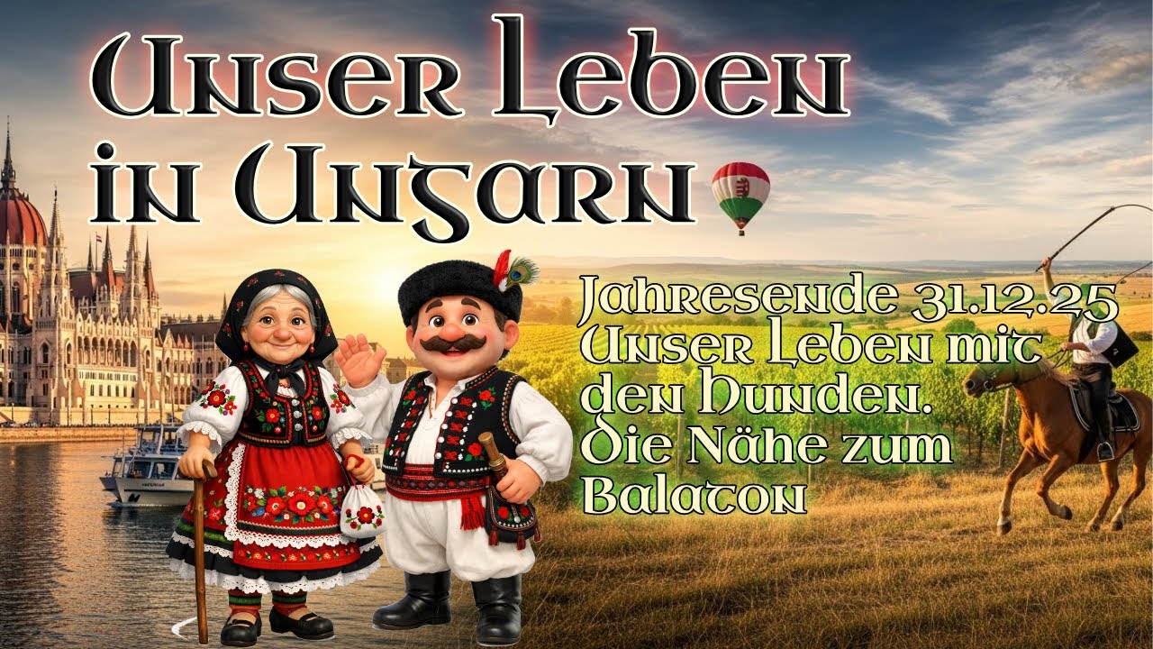 #Ungarn - Leben in Ungarn - So sieht es am Balaton aus. 31.12.2025 🌶️ #UngarnAuswandern