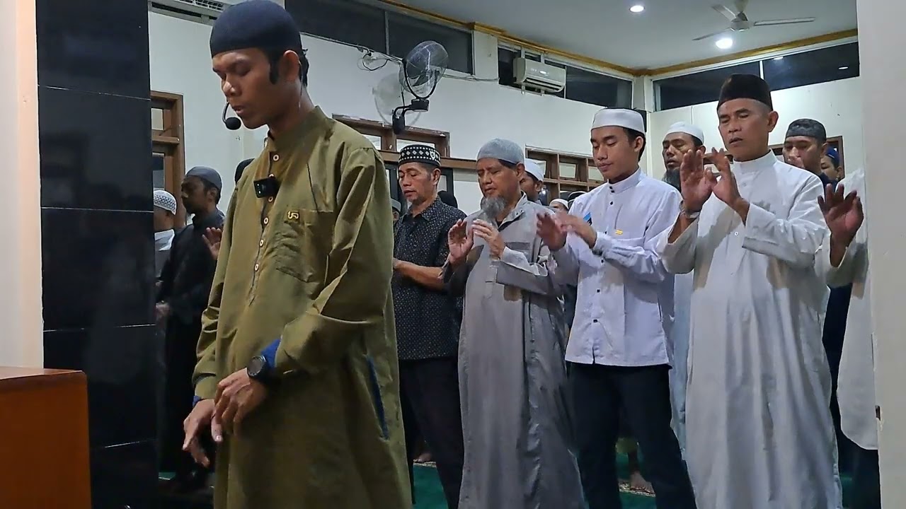 Shalat Tarawih. 10 Ramadhan 1447H.  Ustadz Sudomo Abu Sholih, Hafizhahullah 