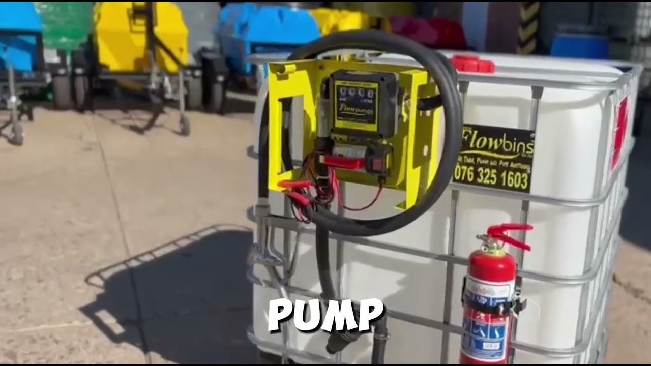 1000Lt Diesel Bowser Skid unit …..