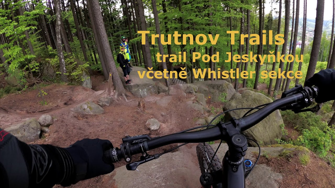 Trutnov Trails -  trail Pod jeskyňkou včetně Whistler sekce (4K)