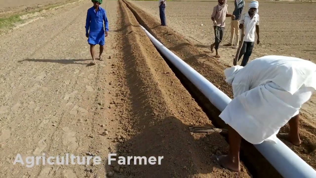 भूमिगत पाइप लाइन पर संपूर्ण जानकारी HDPE & PVC PIPE Subsidy