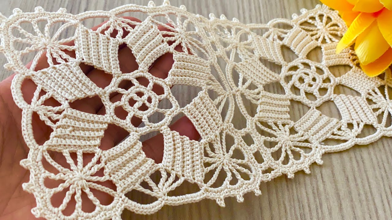 This Crochet Pattern Is The Most Beautiful Of The Last Days❗️Square Motif Tutorial Video