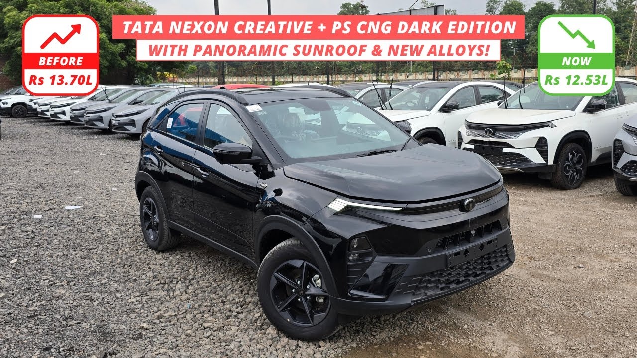 New Tata Nexon Creative Plus PS CNG Dark Edition | Nexon Creative Plus PS 2025 | GA Automotive