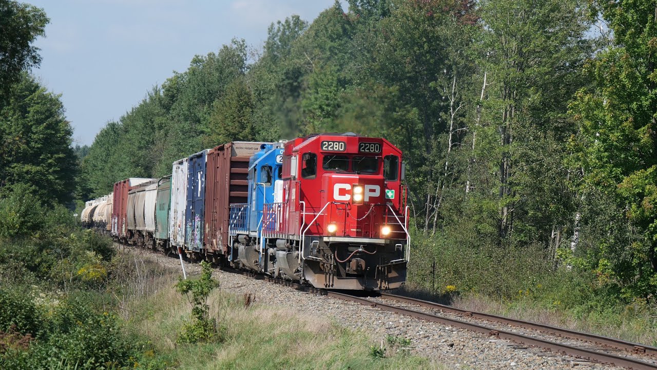 Quebec & Vermont Railfanning Trip 9/5/23 - 9/6/23