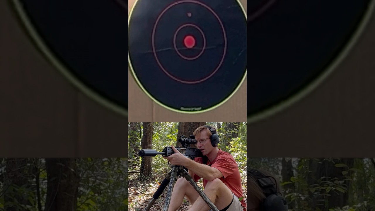 CZ Bren 2 accuracy test with 223 PMC bronze. Not bad.
