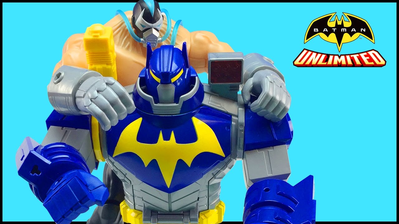 Batman Unlimited Mech Vs Mutants Toys - Ultimate Bat-Mech Battles Mutant Bane Figure Part 2