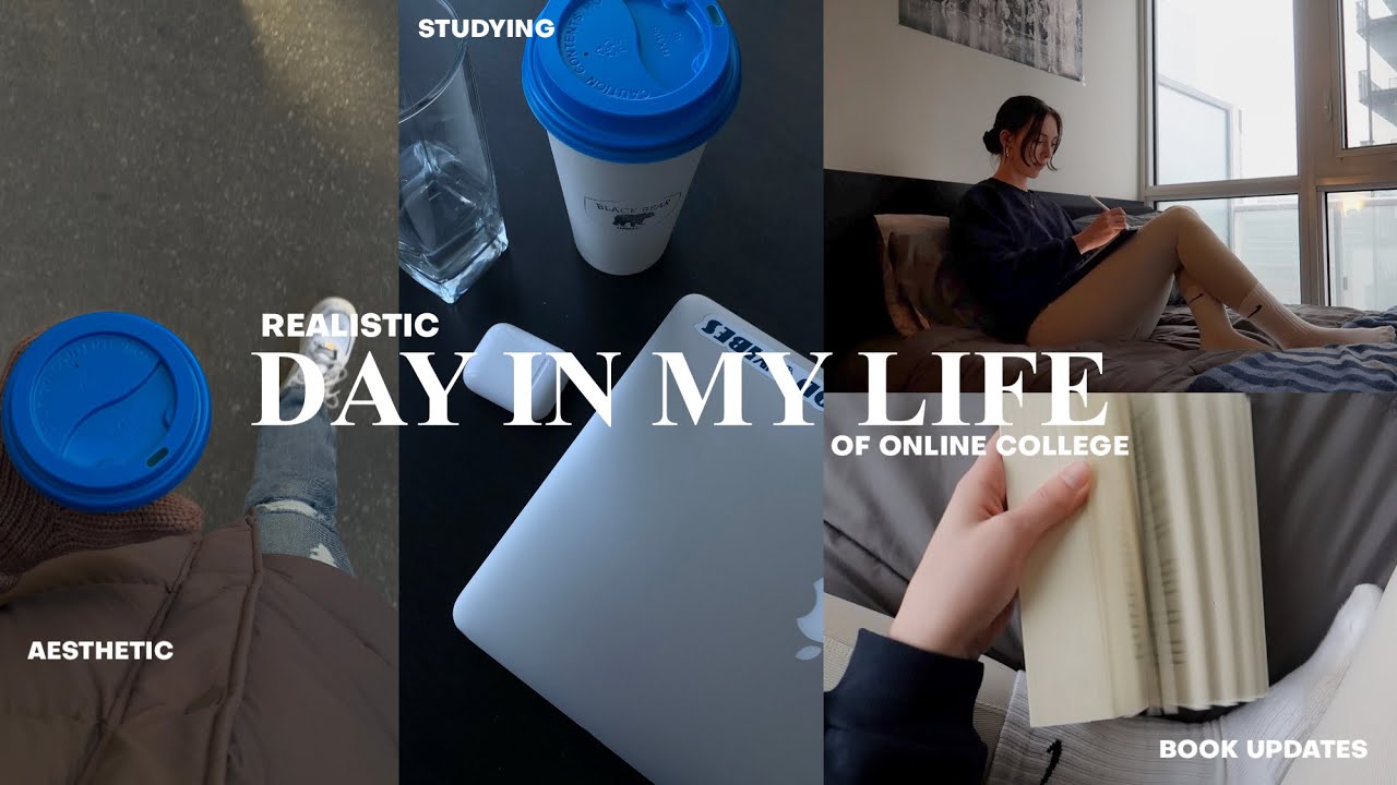 DAY IN MY LIFE: full day of online uni, study w/me, book updates & new semester!