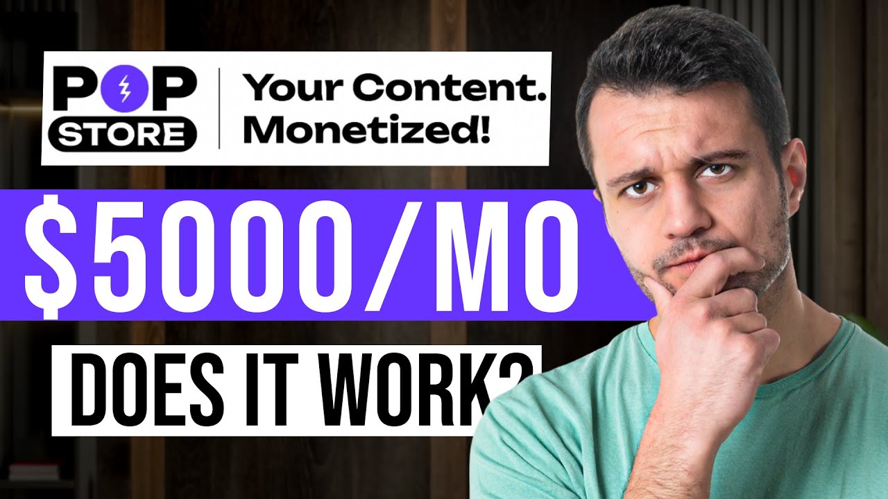 How To Make Money With Pop Store in 2026 (Link in Bio Strategy)