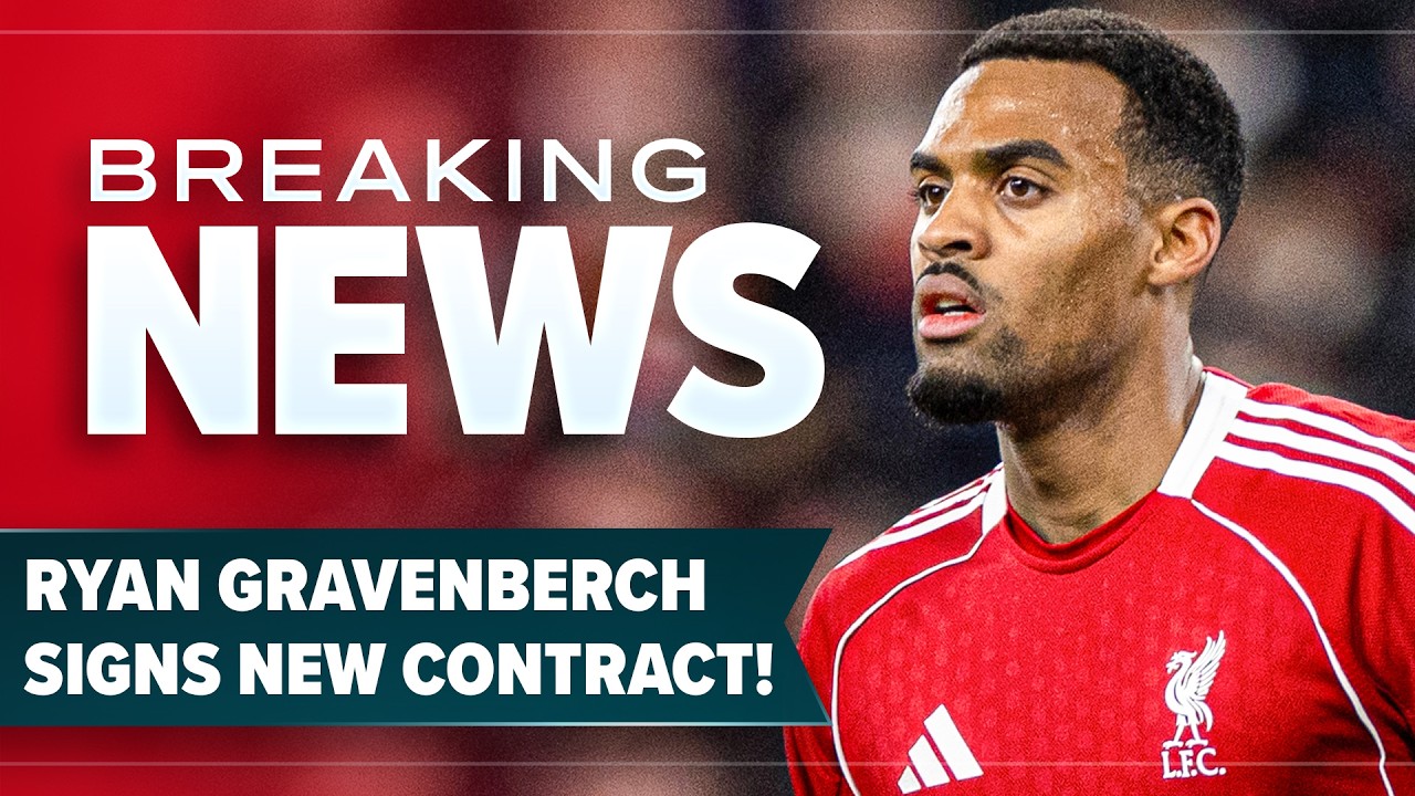BREAKING NEWS: Ryan Gravenberch Signs New Contract at Liverpool!