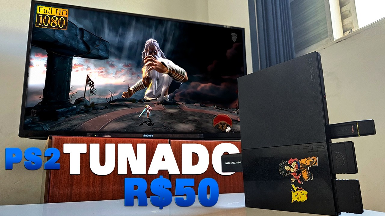 Tunando PS2 com apenas R$50
