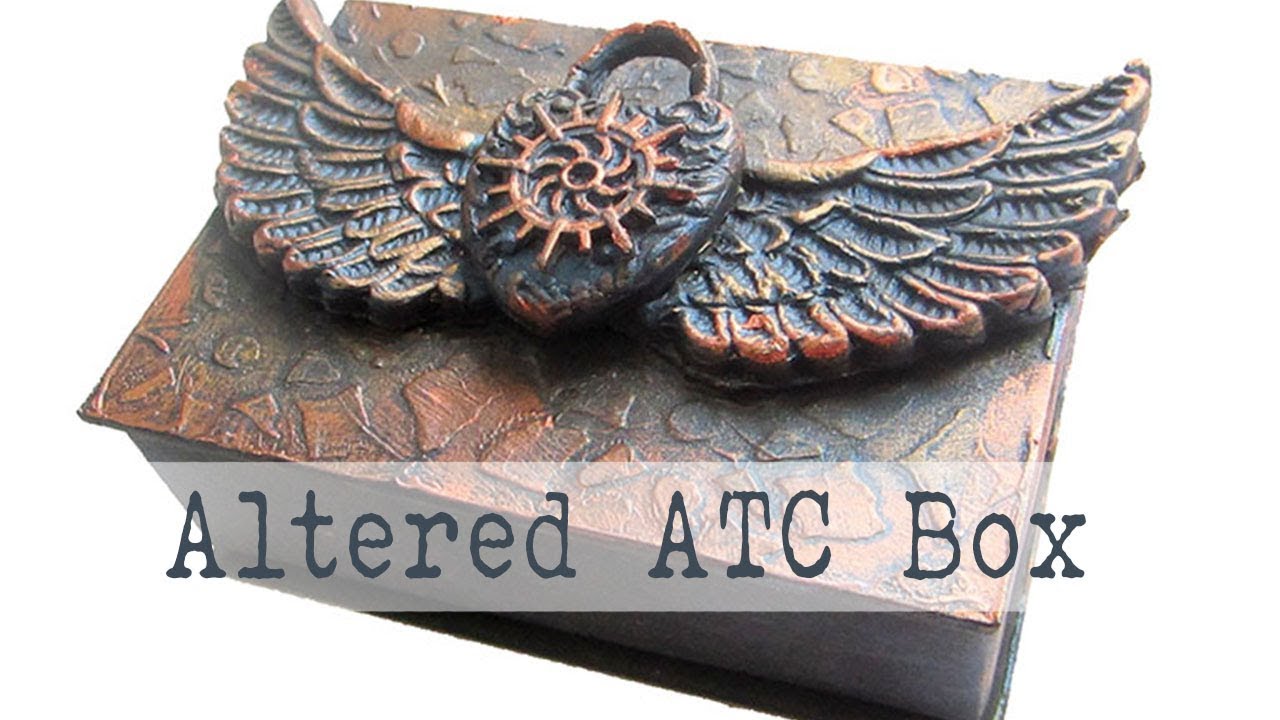 Altered ATC Box | Finnabair at Michaels | Mixed Media with Prima Marketing