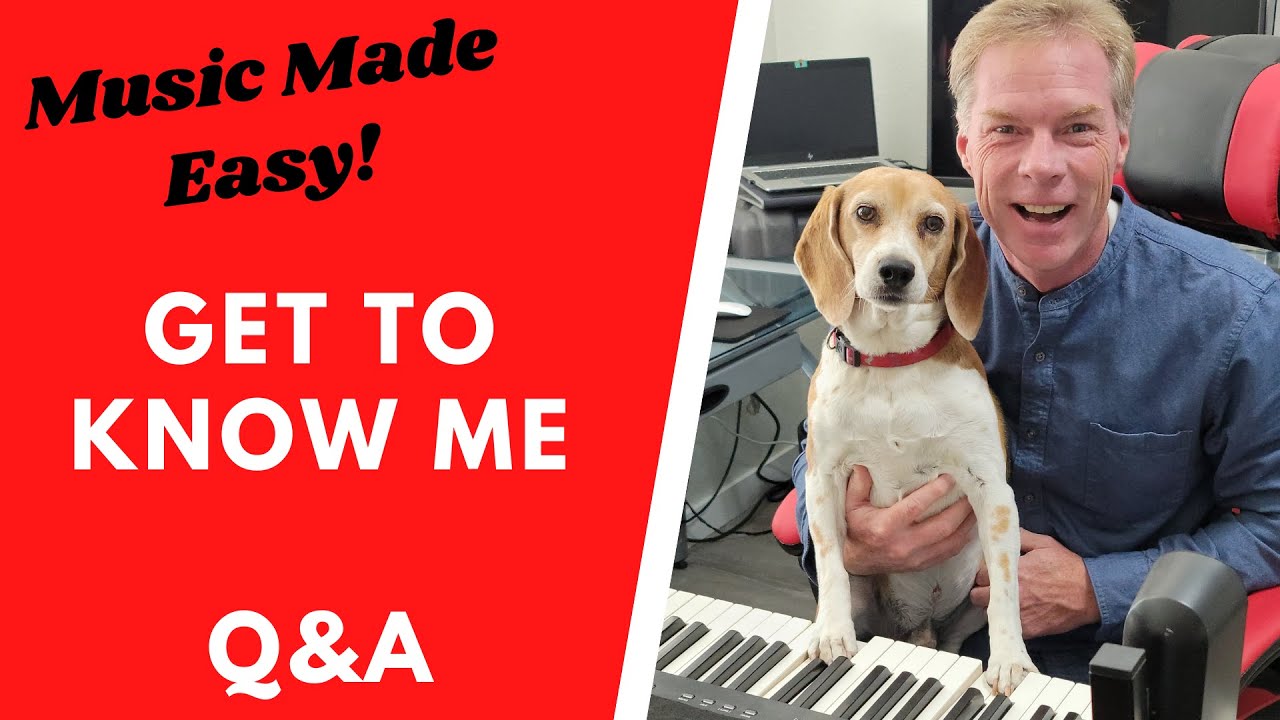 Get to Know Me! Questions & Answers with Music Made Easy's Ben Bennett.
