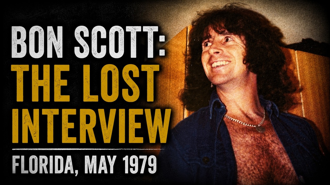 Unreleased interview with Bon Scott, 1979