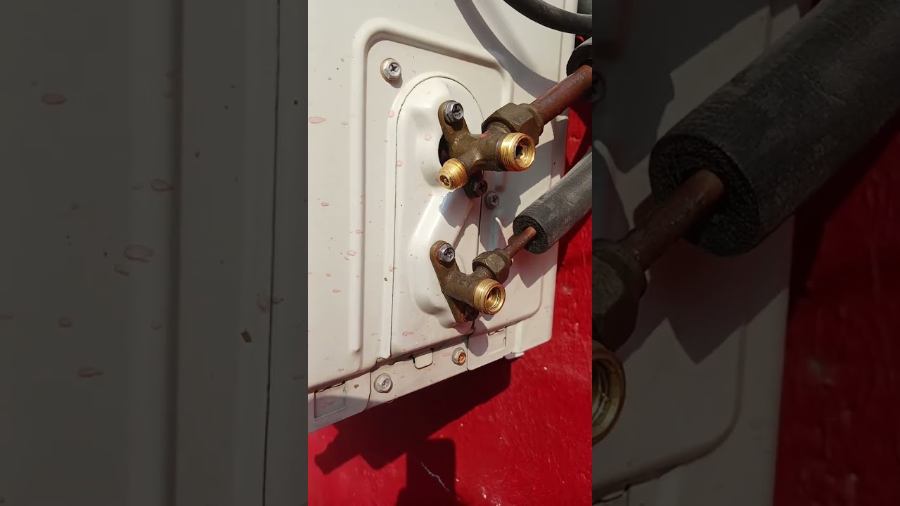 Como recuperar refrigerante con solo una perica y llave alen 