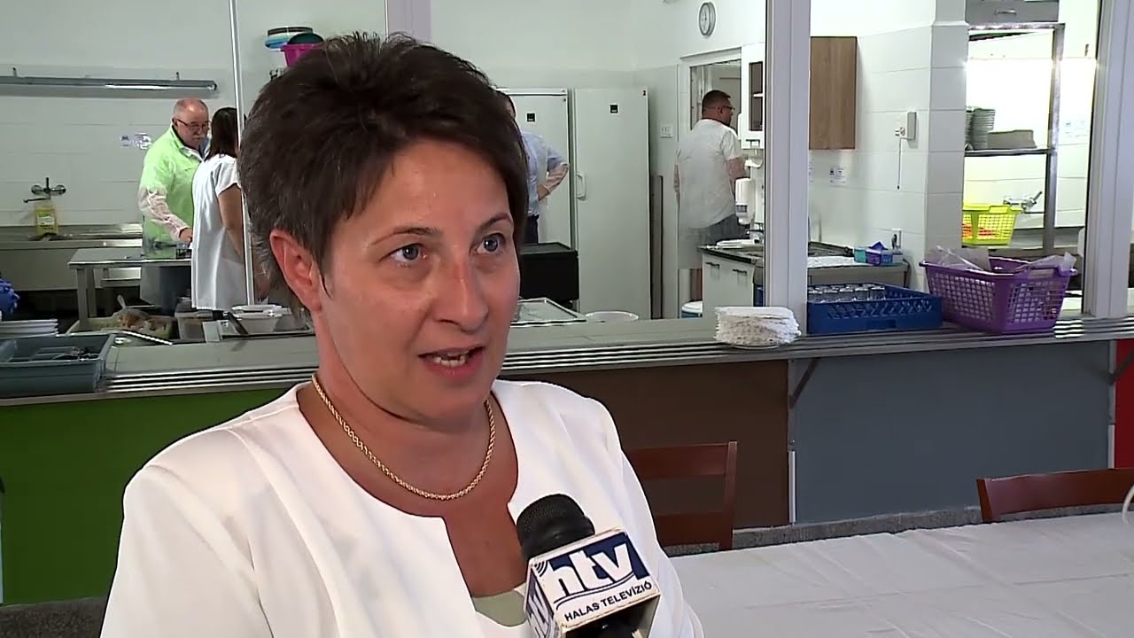 Megújult a Felsővárosi Általános Iskola tálalókonyhája (Halas Tv - Hírnapló)