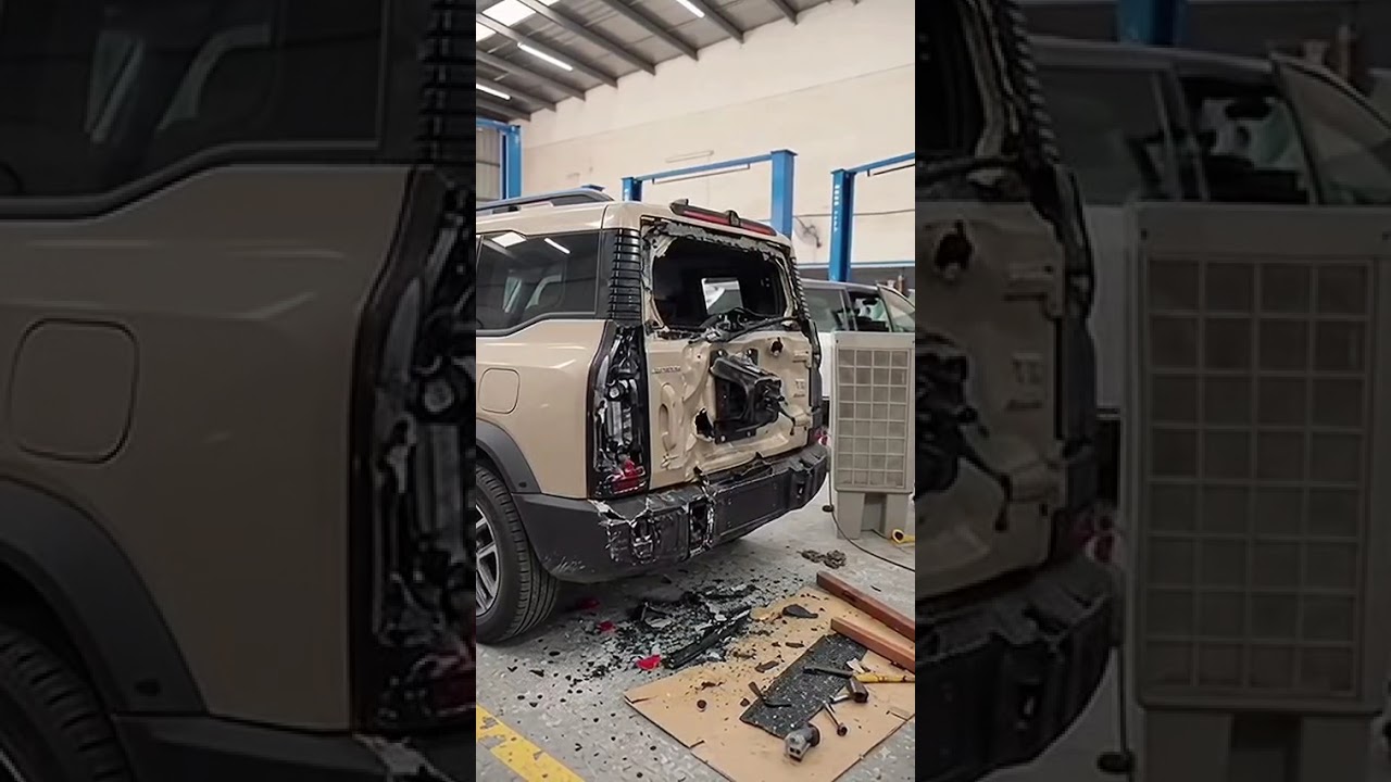 🚘💥 FROM ACCIDENT DAMAGED TO ROAD READY AGAIN! ✨What looked badly damaged is now completely