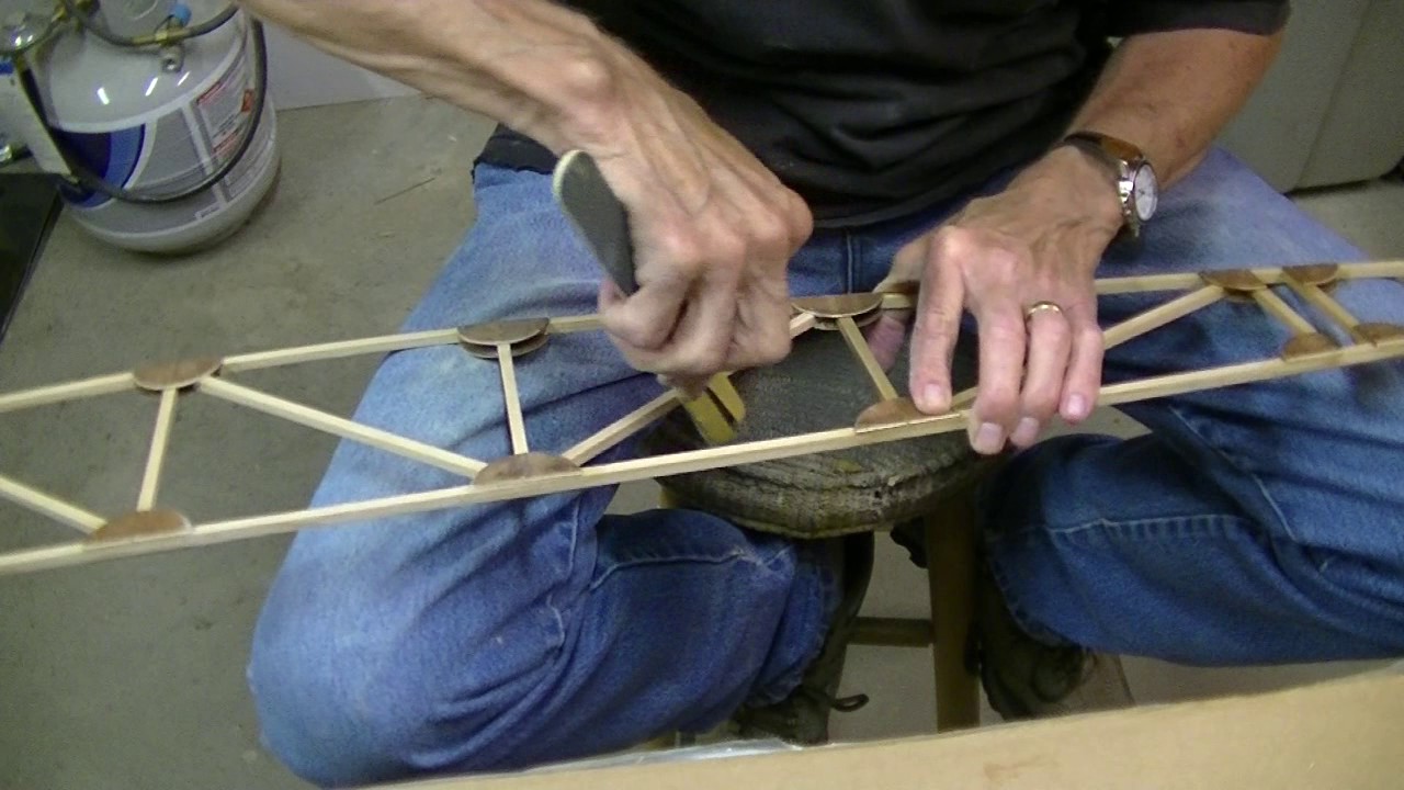 Wing rib construction for the Corben Cabin Ace. Part 9 of 14 videos.