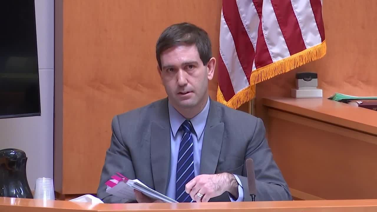 Adam Montgomery murder trial video: DNA analyst on sheetrock stain testing