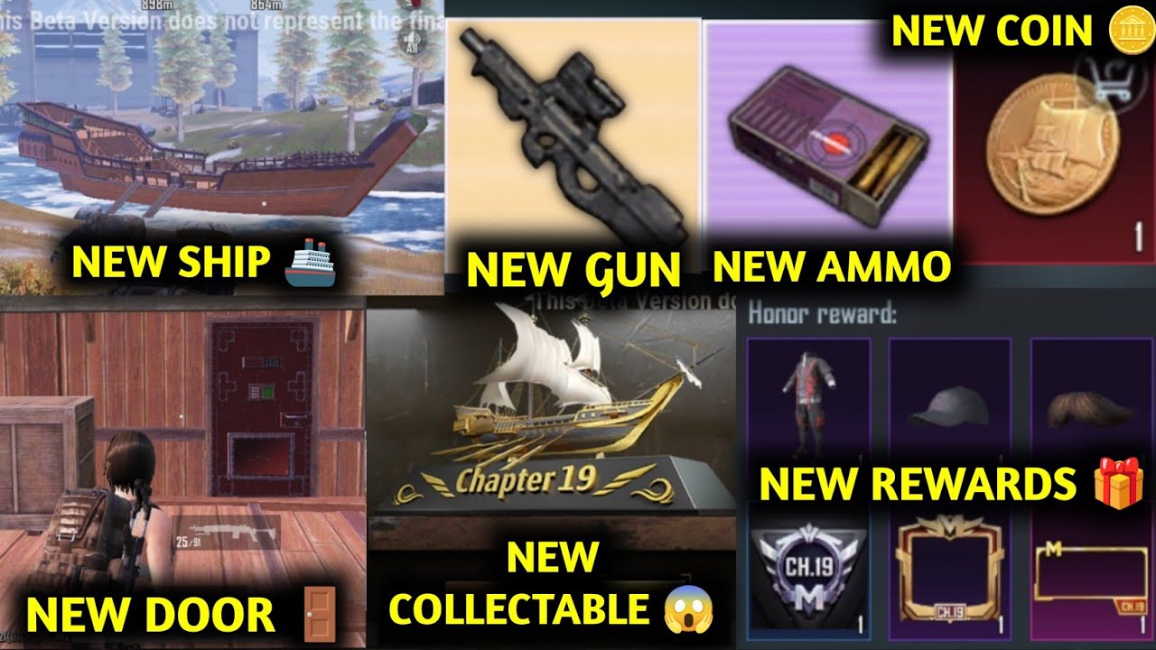 Metro Royale CHAPTER 19 :- New SHIP 🚢 New GUN 🔫 New DOOR🚪 New Collectable 🤯 New REWARDS 🎁 New COIN 🪙