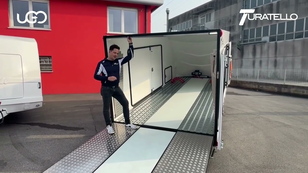 Turatello T-Serie - T35 - der neue Anhänger zum professionellen Fahrzeugtransport