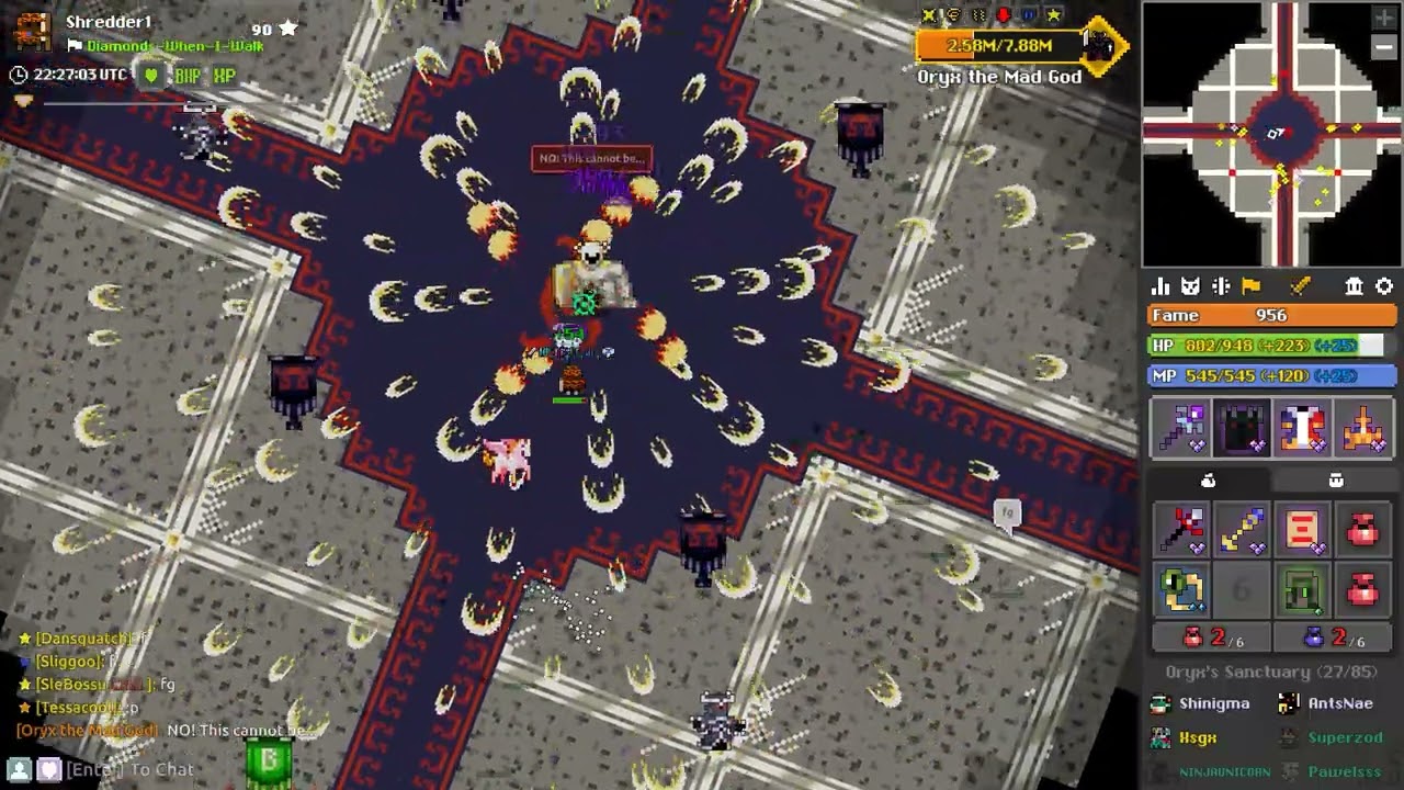 sheluvphugito | RotMG Wizard Top Damage. 400k Dpm