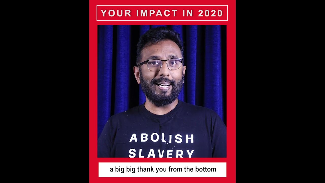 Message from Founder Biju Thampy | Your Impact in 2020 | Vision Rescue | NGO for Child Education