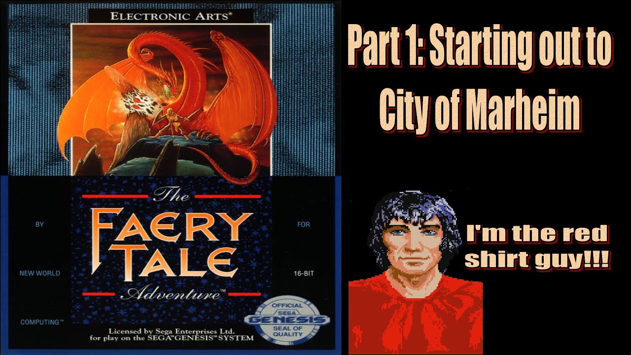 The Faery Tale Adventure Sega Genesis Part 1