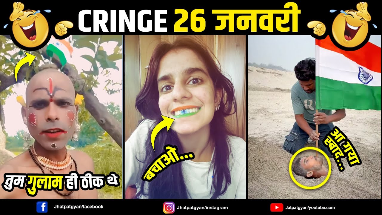Cringe Republic Day Roast || You people are slaves, right? || Jhatpat Gyan