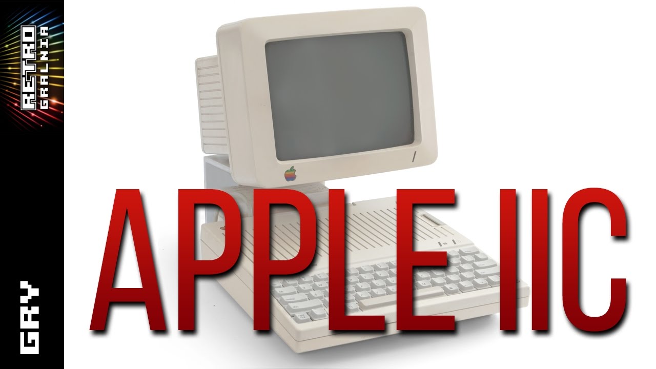 Komputer Apple IIc - Gościnnie SSG - Pierwsze Spojrzenie  - Gramy w Gry!  #Apple #Gameplay (RG#208)