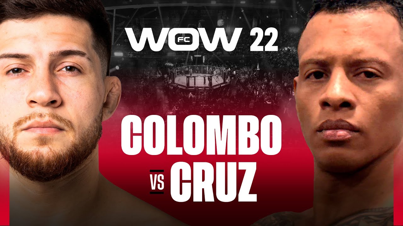 WOW 22 Madrid | Colombo vs Cruz | Combate Completo | MMA Full Fight