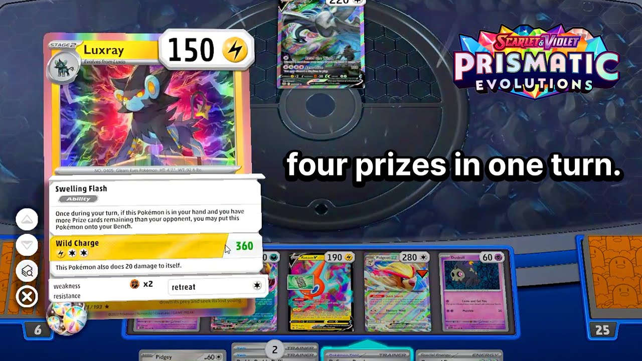 single prize luxray dominates meta decks