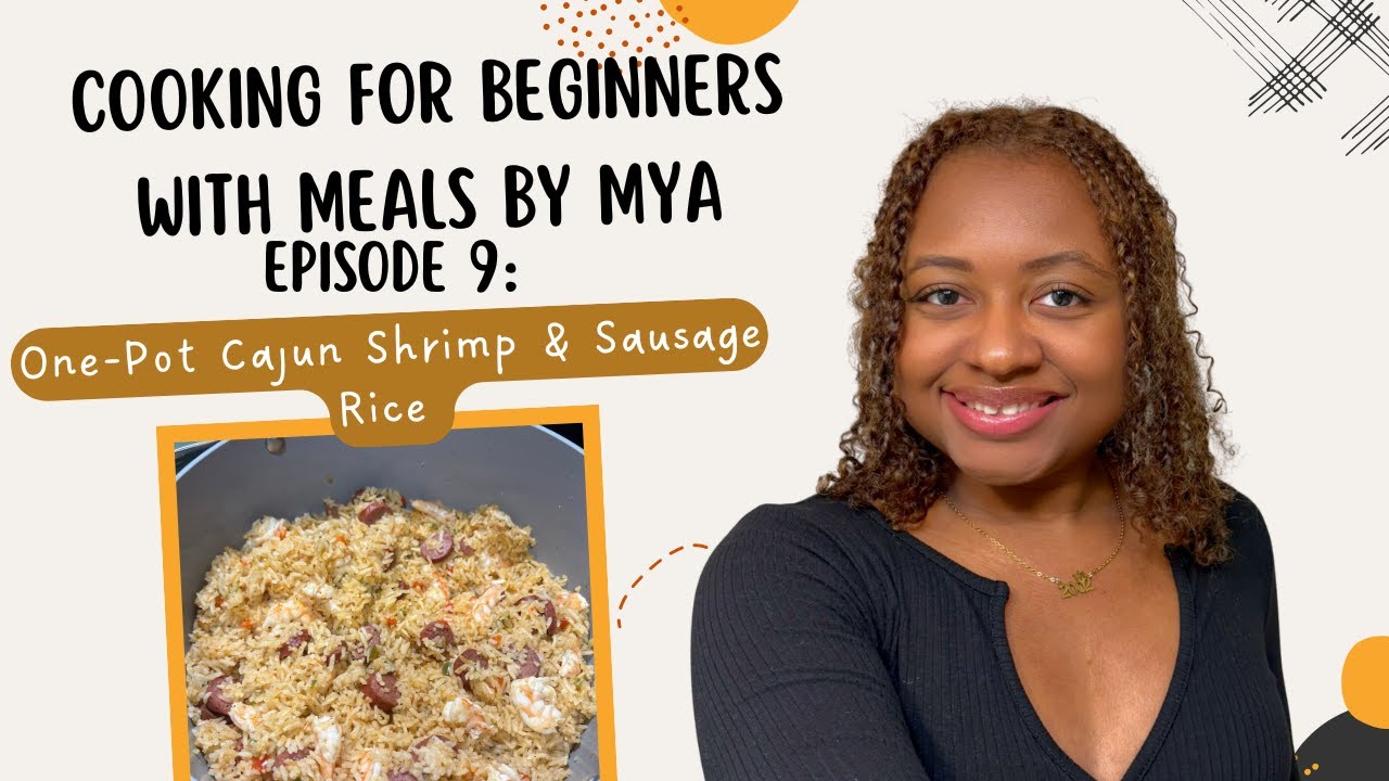 One-Pot Cajun Shrimp & Sausage Rice | Easy Beginner Dinner