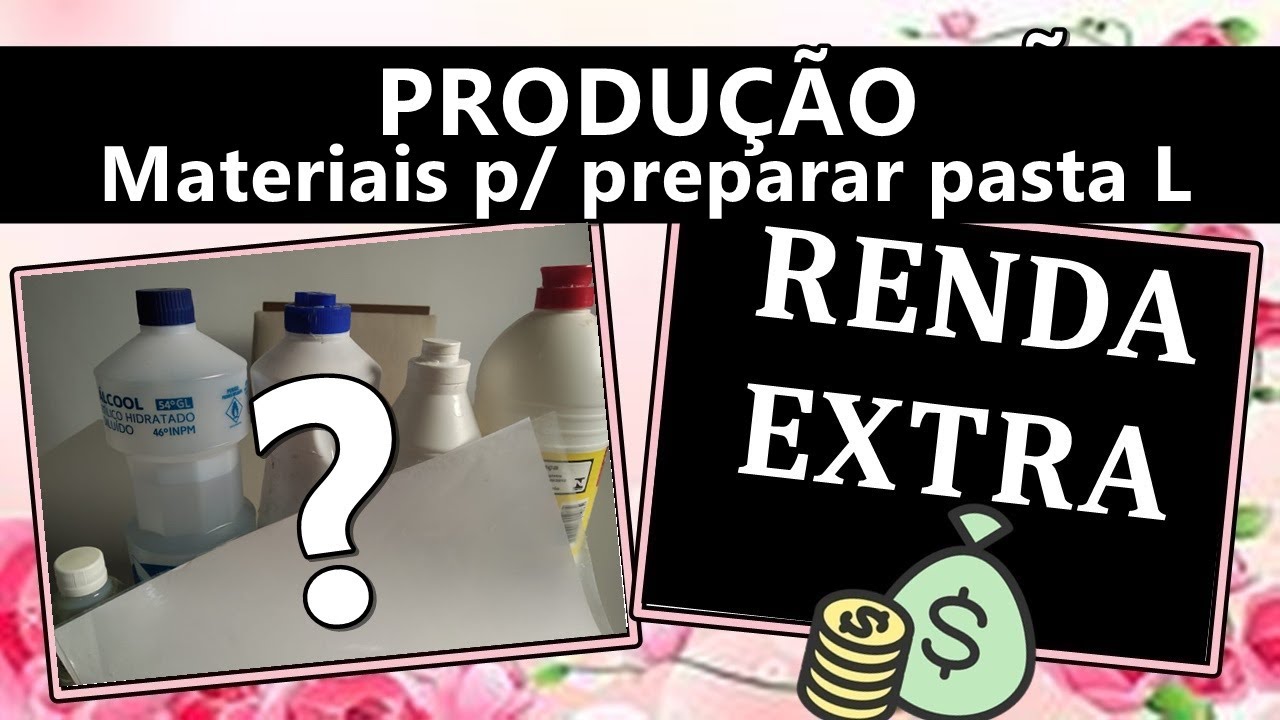 Produção de adesivos de unhas, como preparar a pasta L para imprimir os adesivos, quais materiais
