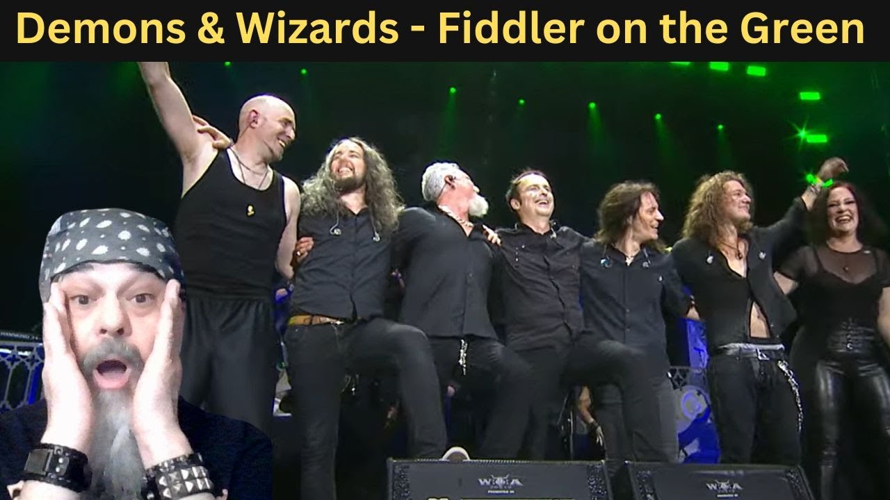 WOW WHAT A SONG!-(REACTION) - Demons & Wizards - Fiddler on the Green - Live at Wacken Open Air 2019