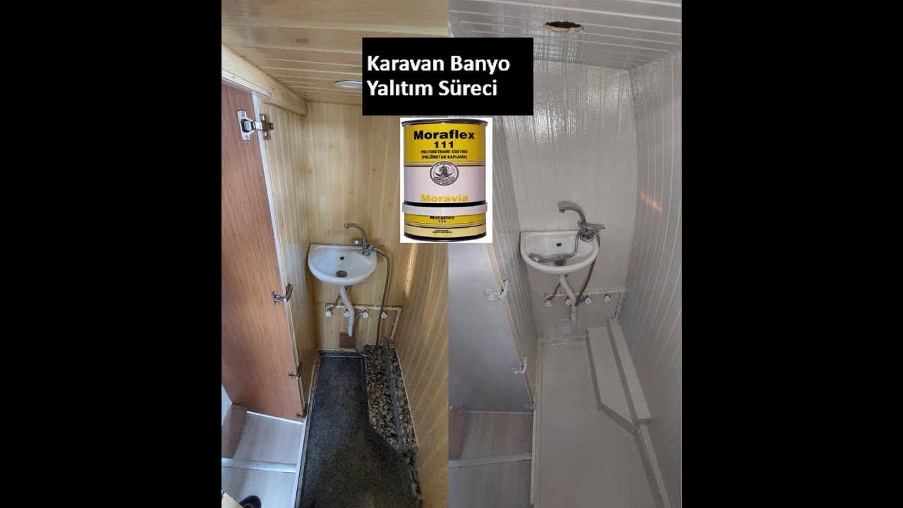 Karavan Banyo Yalıtım - Yüzey Kaplama - Kolaylık !!! 