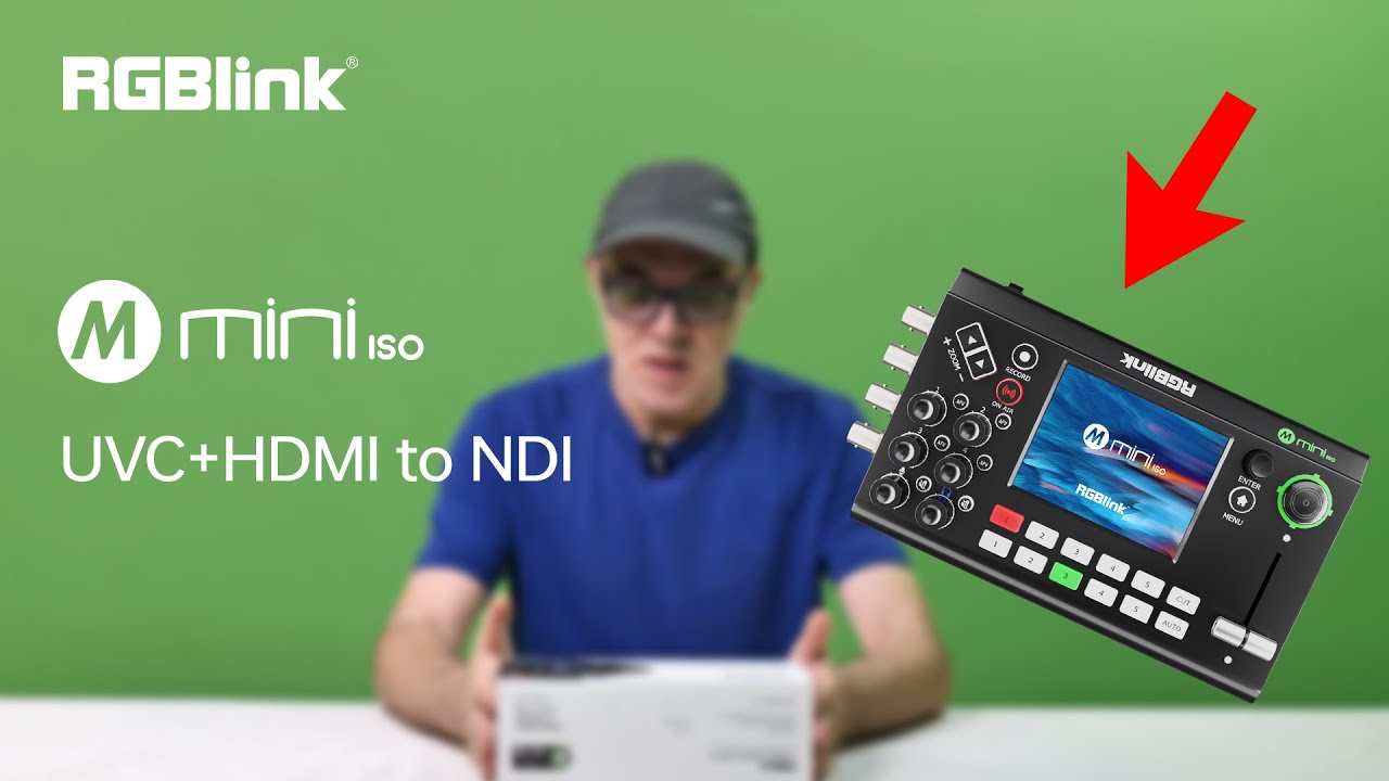 mini-ISO UVC+HDMI to NDI #rgblink
