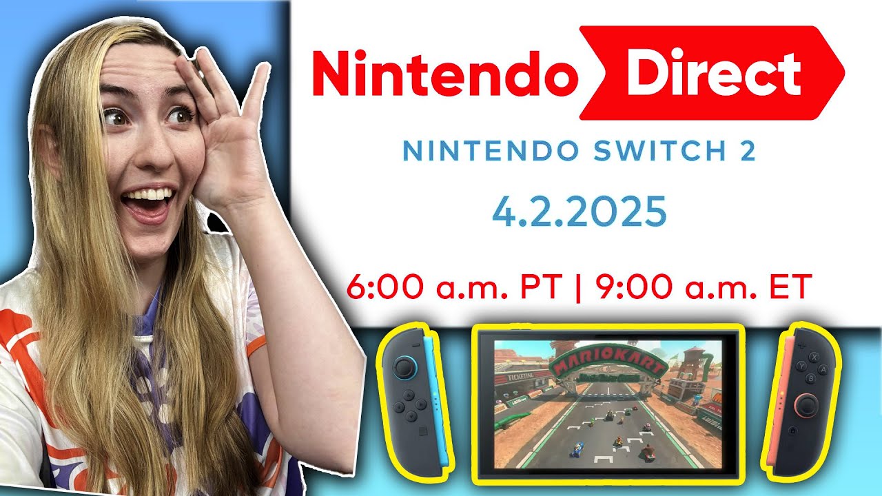 Nintendo Direct: Nintendo Switch 2 – 4.2.2025 LIVE REACTION