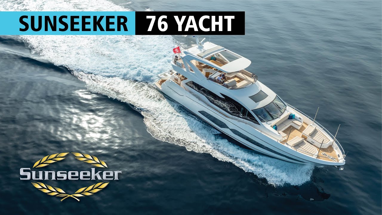 Sunseeker 76 ft YACHT | 3 guest cabins | Luxury Yacht 23 m | Motor Yacht Miracle 8 | YACHT FOR SALE