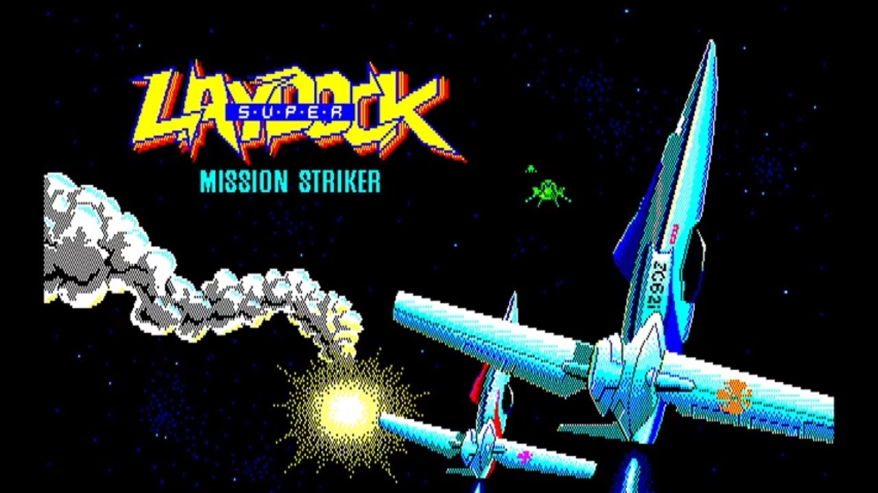 Sharp X1 Game: Super Laydock (1987 T&E Soft)