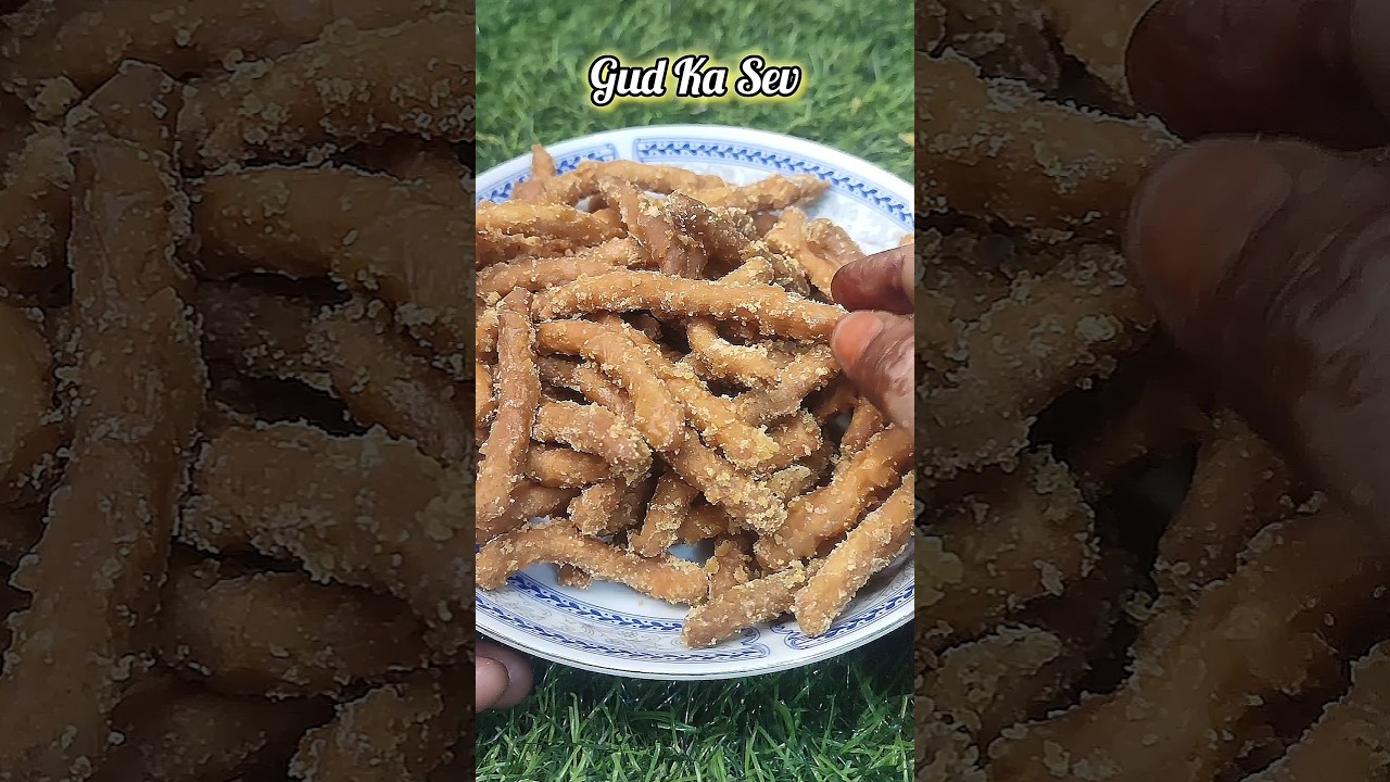 Gud Ki Sev Recipe | Winter Special Recipe #shorts #trending #shortsfeed #viralvideo #love #short