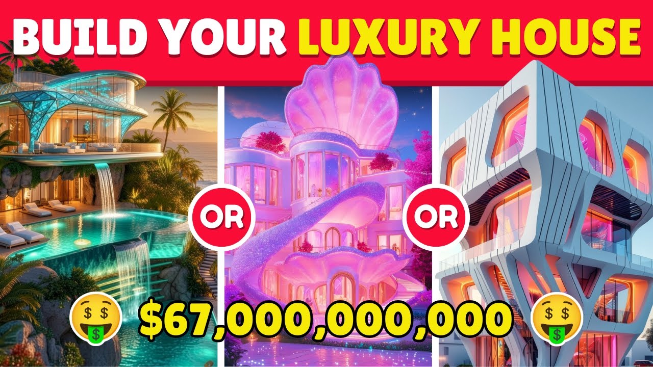 Would You Rather – Build Your Luxury Royal Dream Mansion 👑🏰✨🌈 | Quick Quiz