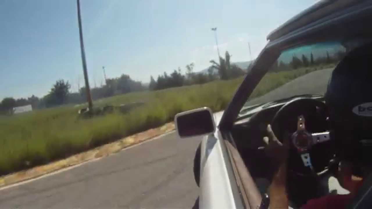 mazda rx-7 sa22c 13b drift day felekos pista kart