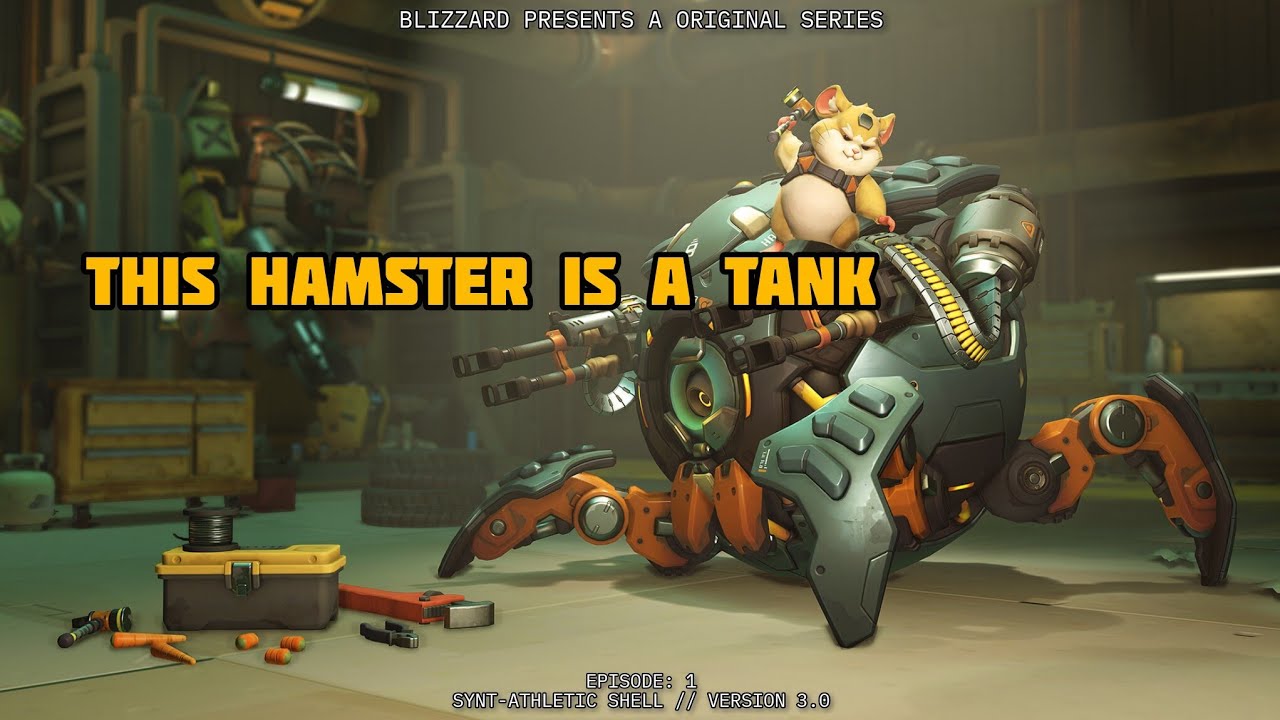 This Hamster is a Tank | Overwatch - Wrecking Ball