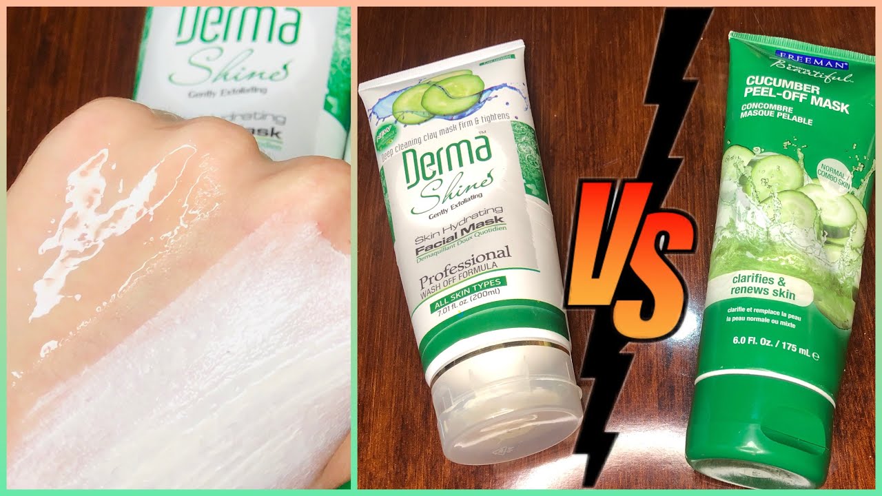 Clay Mask vs Peel-off Mask / which is best? / Derma shine Vs Freeman