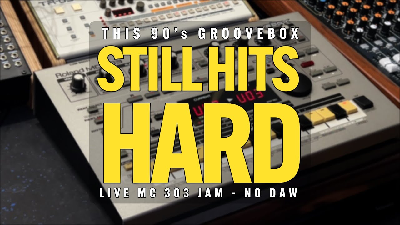 This 90&rsquo;s Groovebox Still Hits HARD - Live MC-303 Jam (NO DAW)