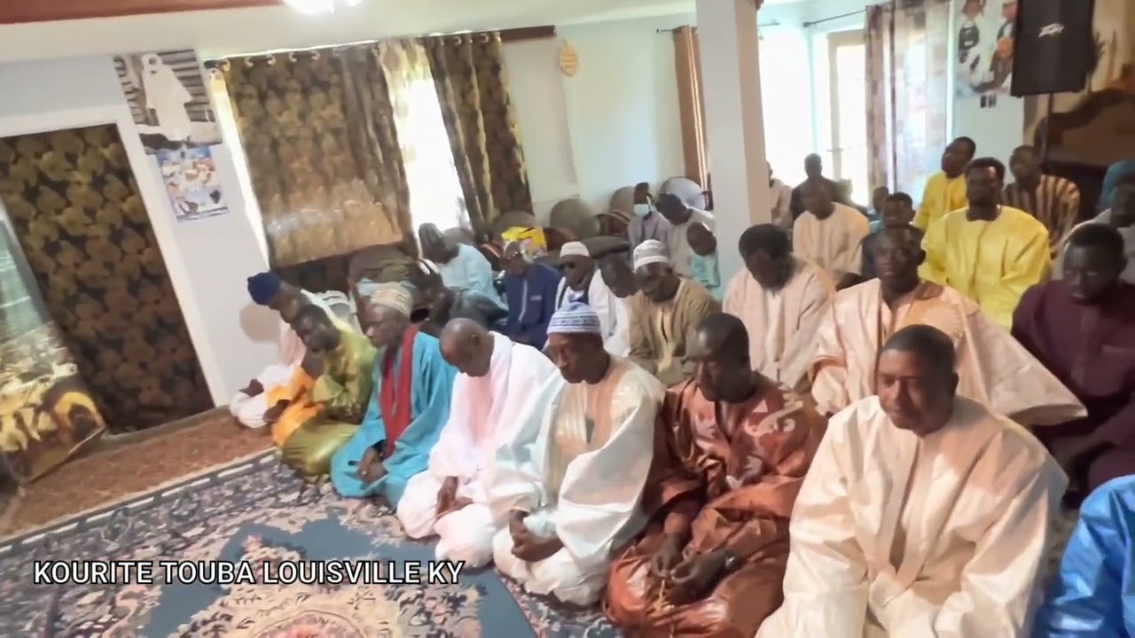 KOURITE TOUBA LOUISVILLE KY 2022 KHOUTBA PAR S KHADIM MBACKE LANDANG