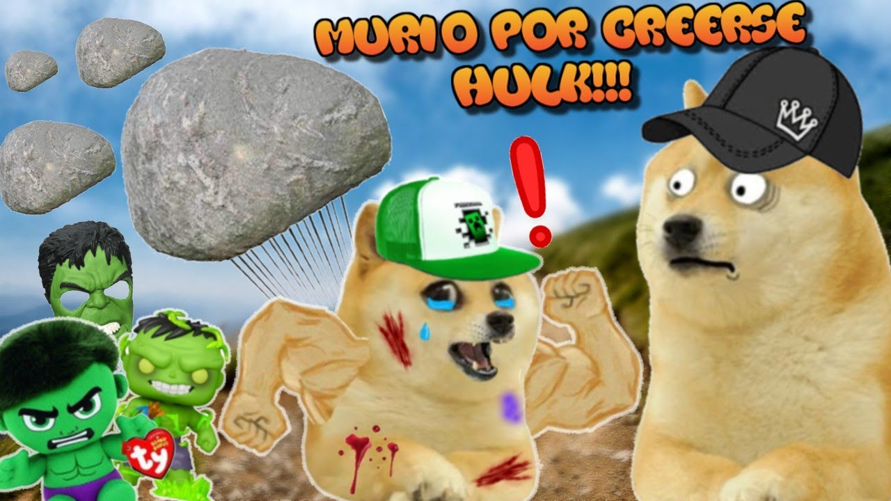Abro hilo/NIÑO con DERECHO MUER3 al querer LEVANTAR una ROCA creyendo QUE es HULK - hilos con cheems