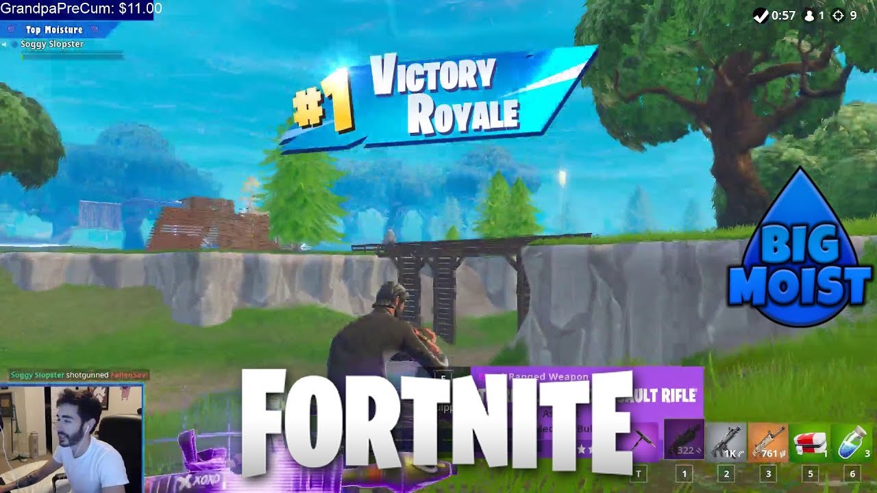 moistcr1tikal Twitch Stream Sep 5th, 2018 [Fortnite]