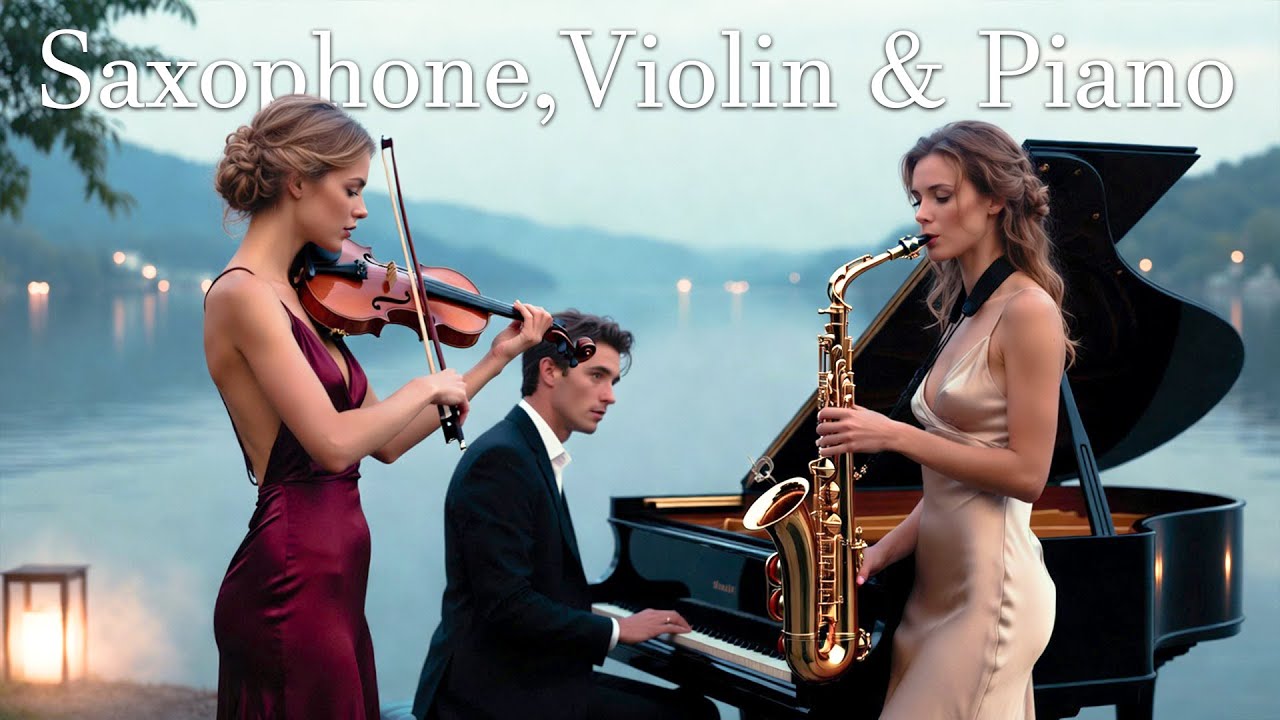 When Love Becomes Silence — Deep Romantic Saxophone, Violin & Piano for Sleep & Healing